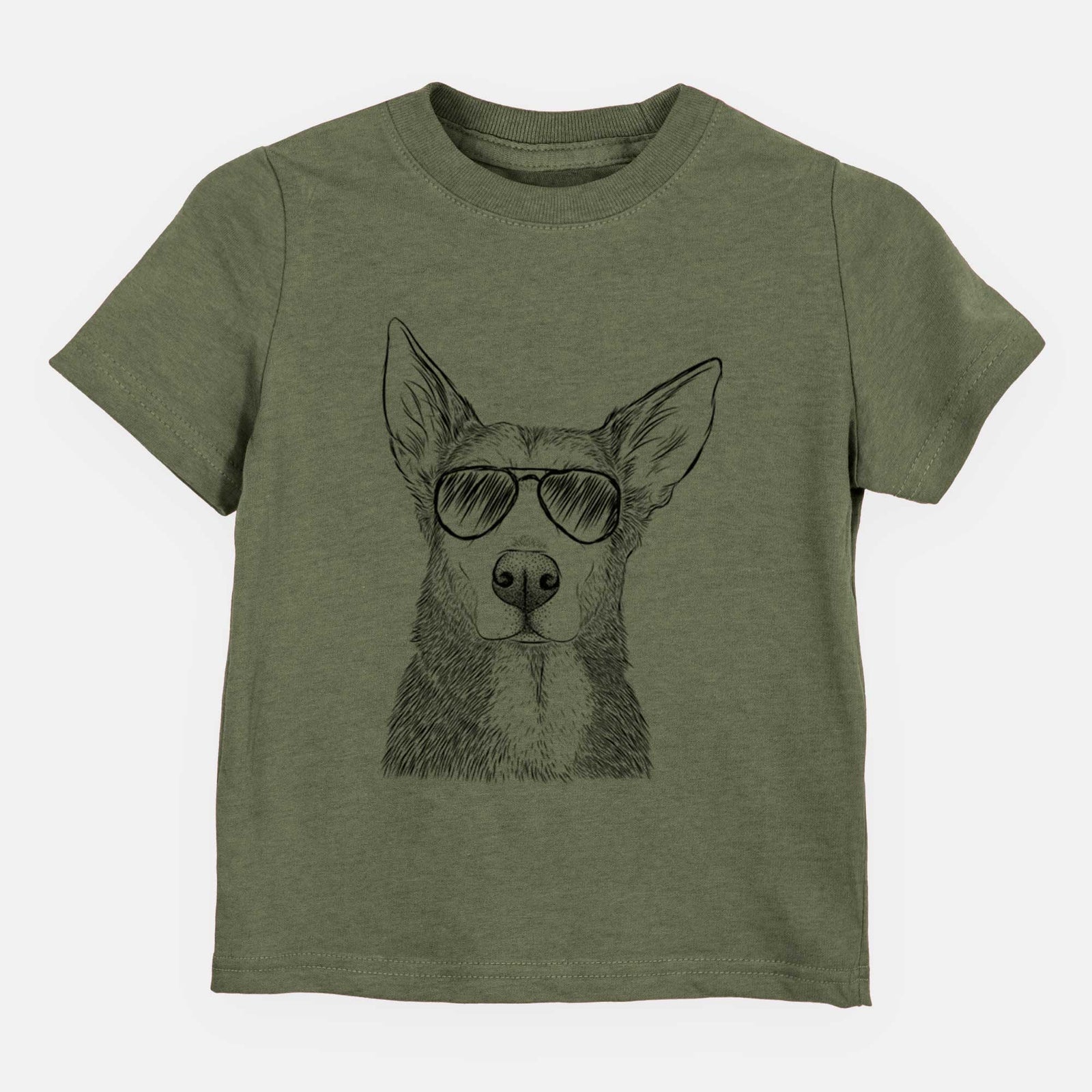 Aviator Misty the German Shepherd Mix - Kids/Youth/Toddler Shirt