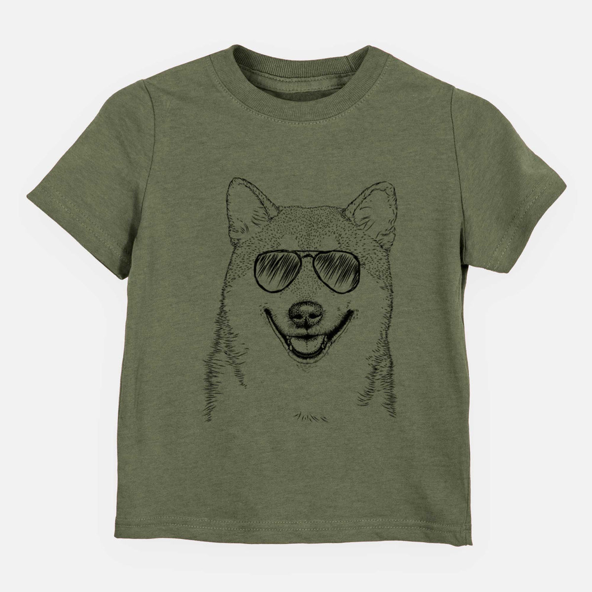 Aviator Mitsu the Shiba Inu - Kids/Youth/Toddler Shirt