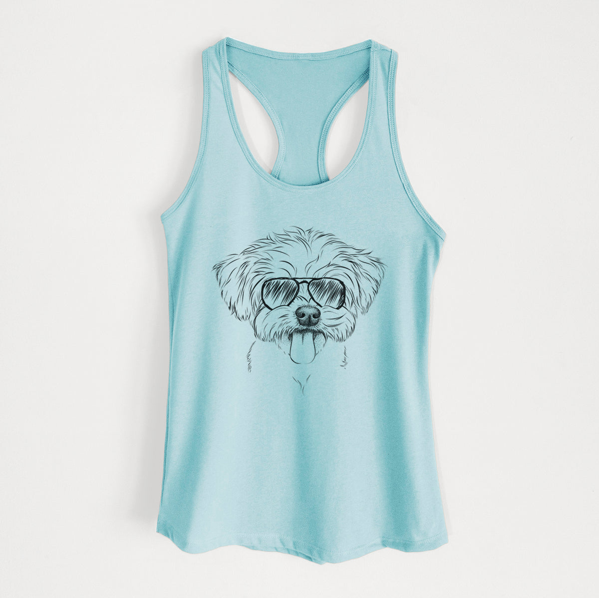 Mochi the Maltese - Women's Racerback Tanktop
