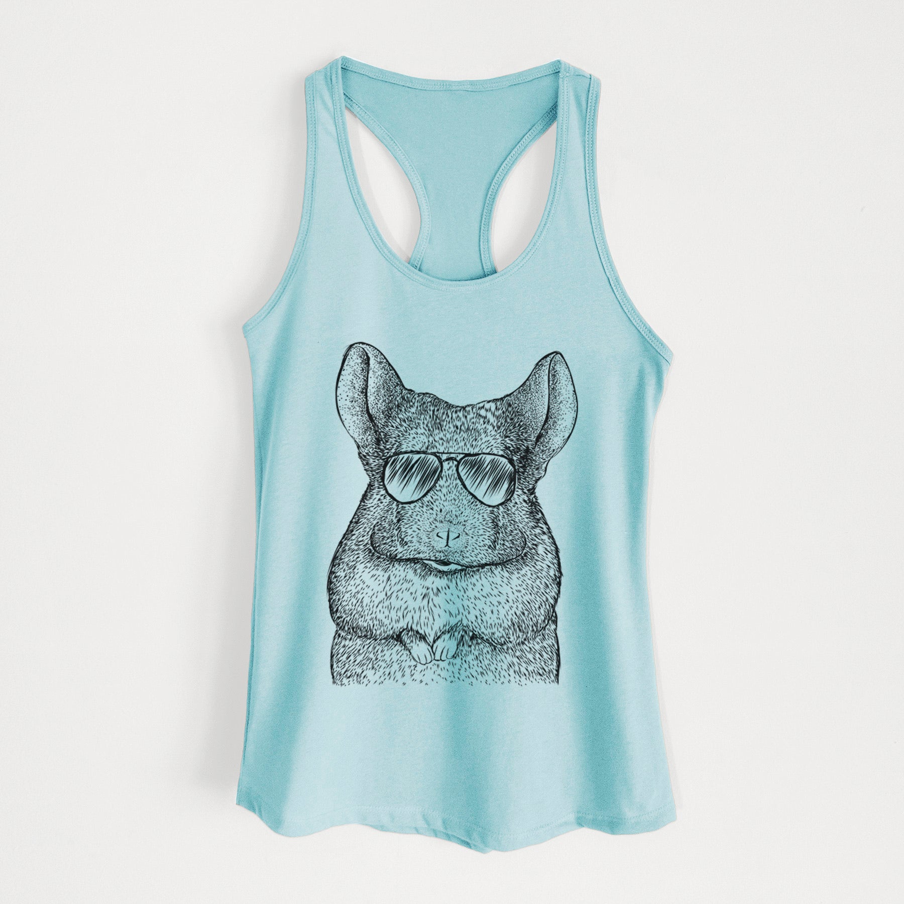 Mojo the Chinchilla - Women's Racerback Tanktop