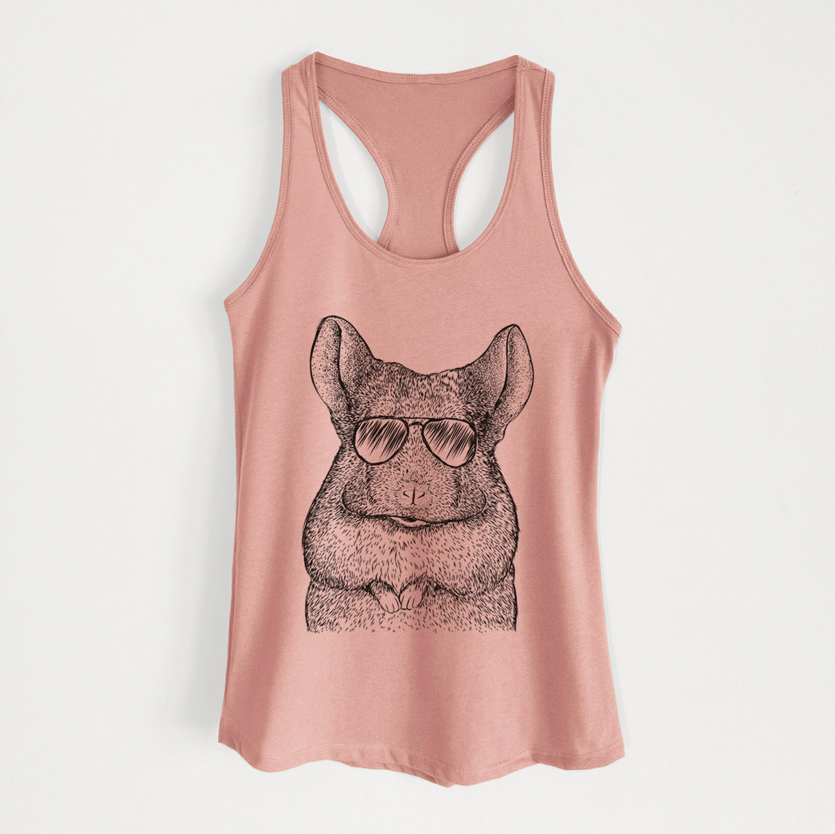 Mojo the Chinchilla - Women's Racerback Tanktop