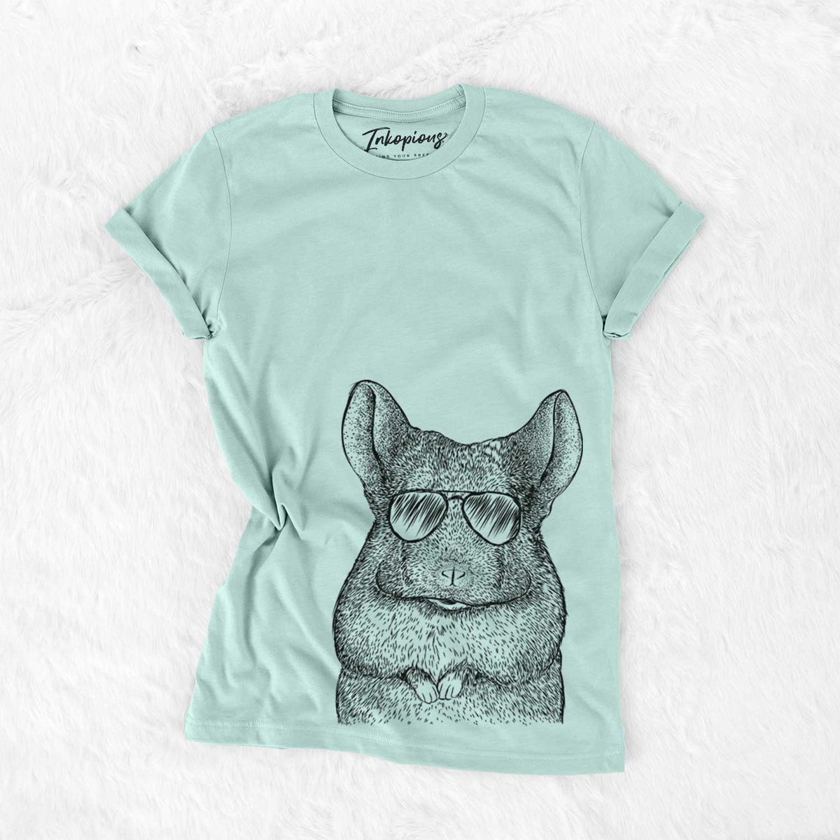 Aviator Mojo the Chinchilla - Unisex Crewneck