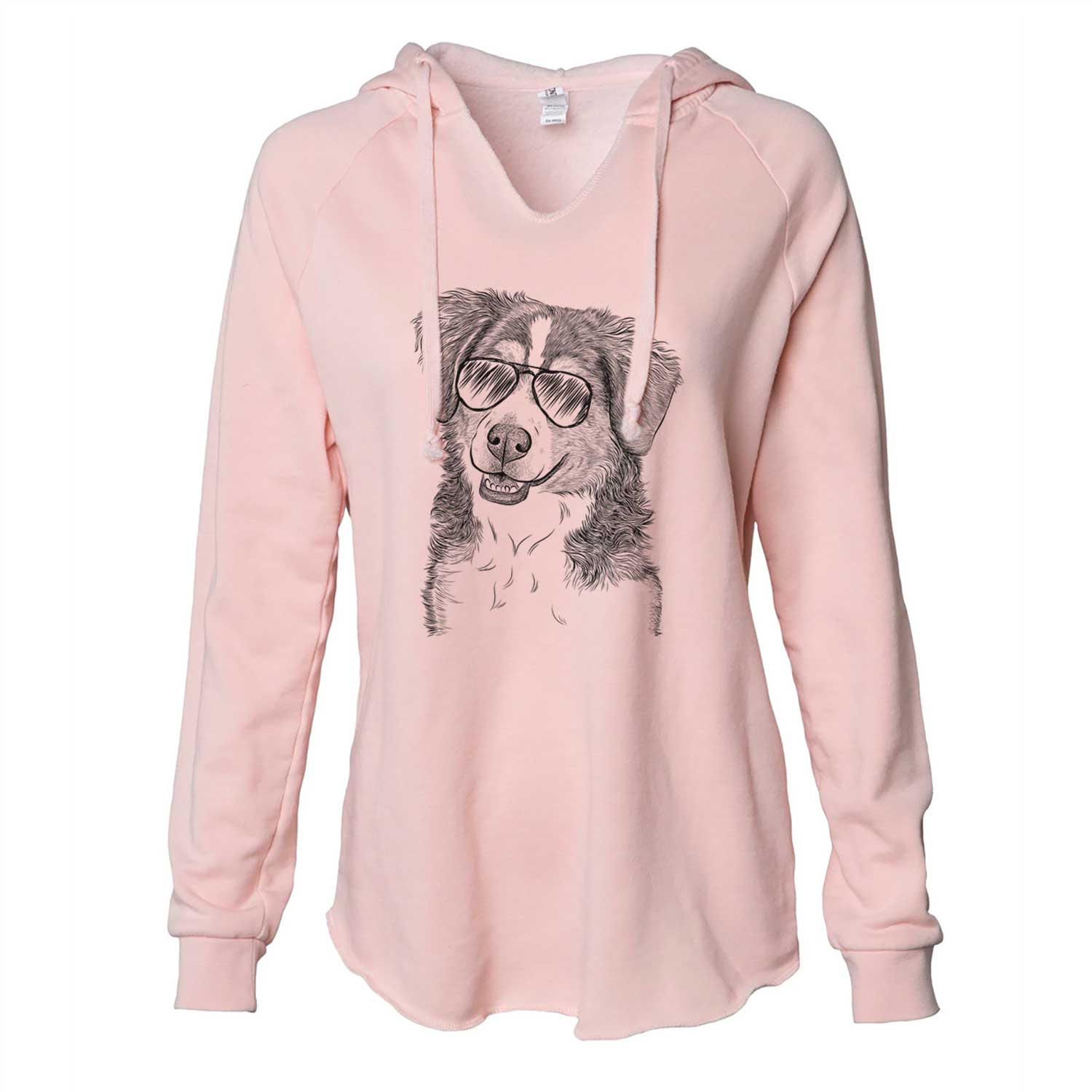 Molly the Miniature Bernedoodle - Cali Wave Hooded Sweatshirt