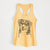 Molly the Miniature Bernedoodle - Women's Racerback Tanktop