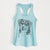 Molly the Miniature Bernedoodle - Women's Racerback Tanktop