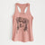 Molly the Miniature Bernedoodle - Women's Racerback Tanktop