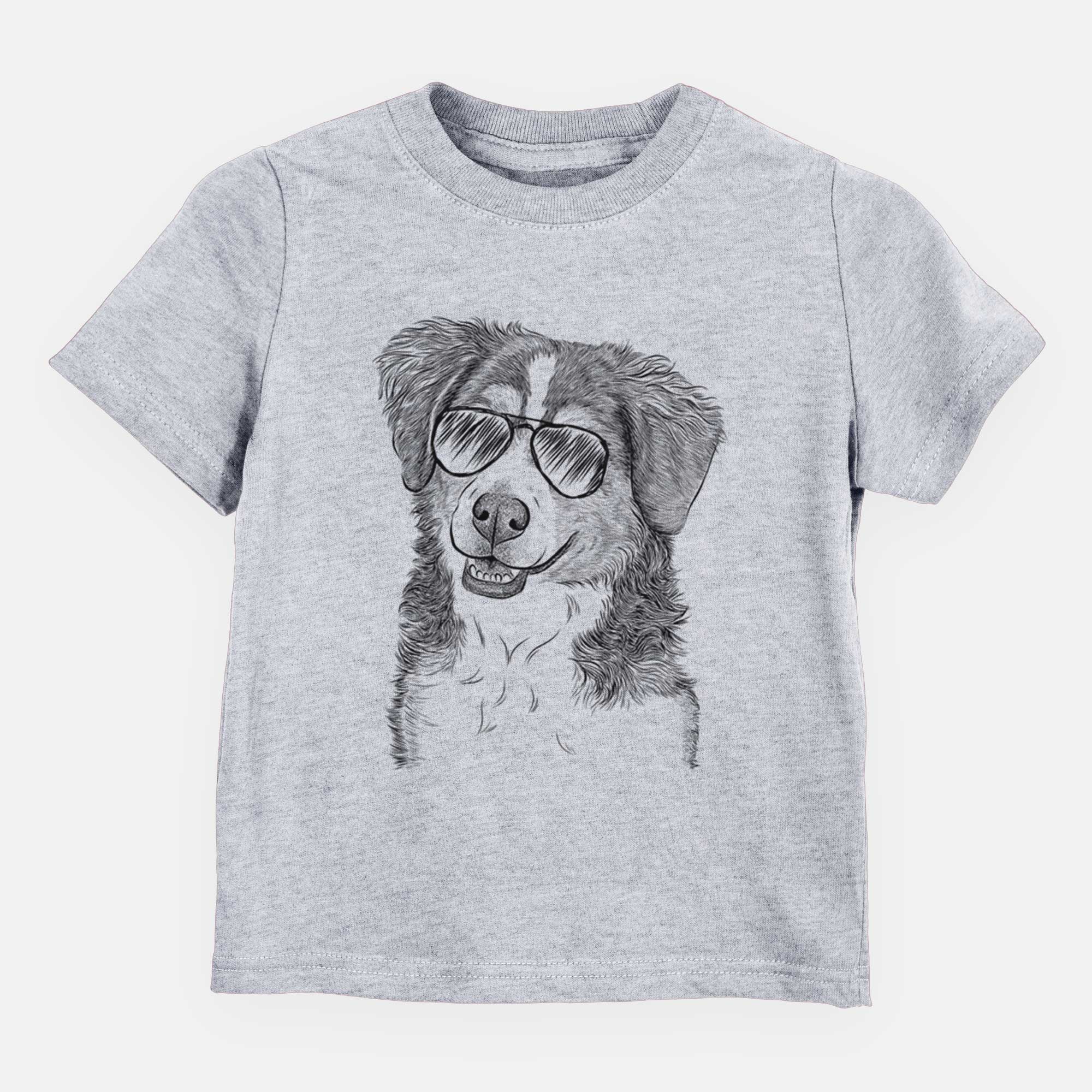 Aviator Molly the Miniature Bernedoodle - Kids/Youth/Toddler Shirt