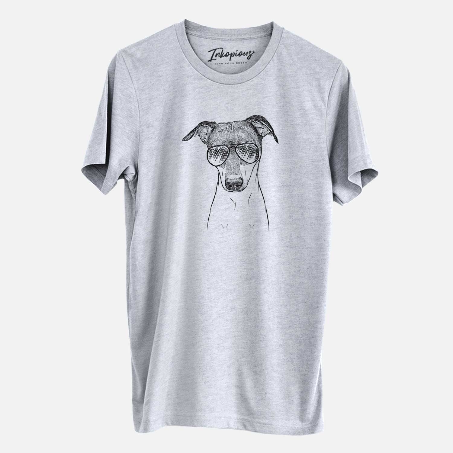 Aviator Momo the Japanese Terrier - Unisex Crewneck