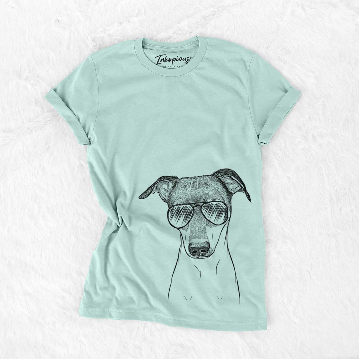 Aviator Momo the Japanese Terrier - Unisex Crewneck