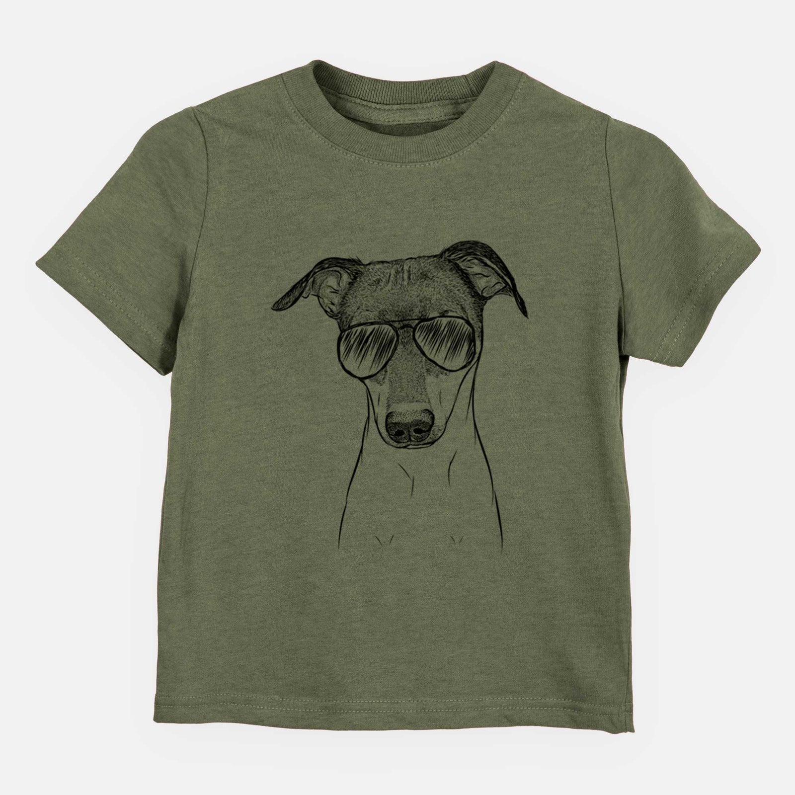 Aviator Momo the Japanese Terrier - Kids/Youth/Toddler Shirt