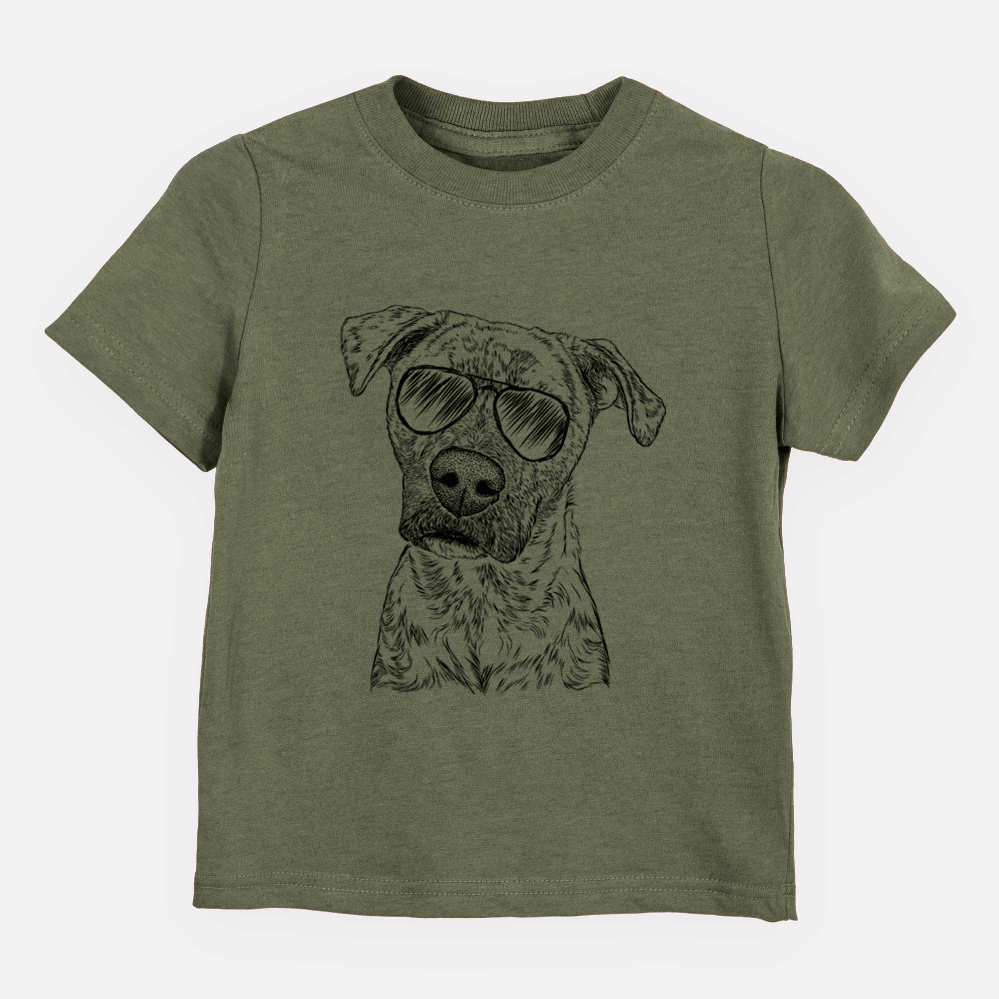 Aviator Monster Baby the Pitbull Mix - Kids/Youth/Toddler Shirt