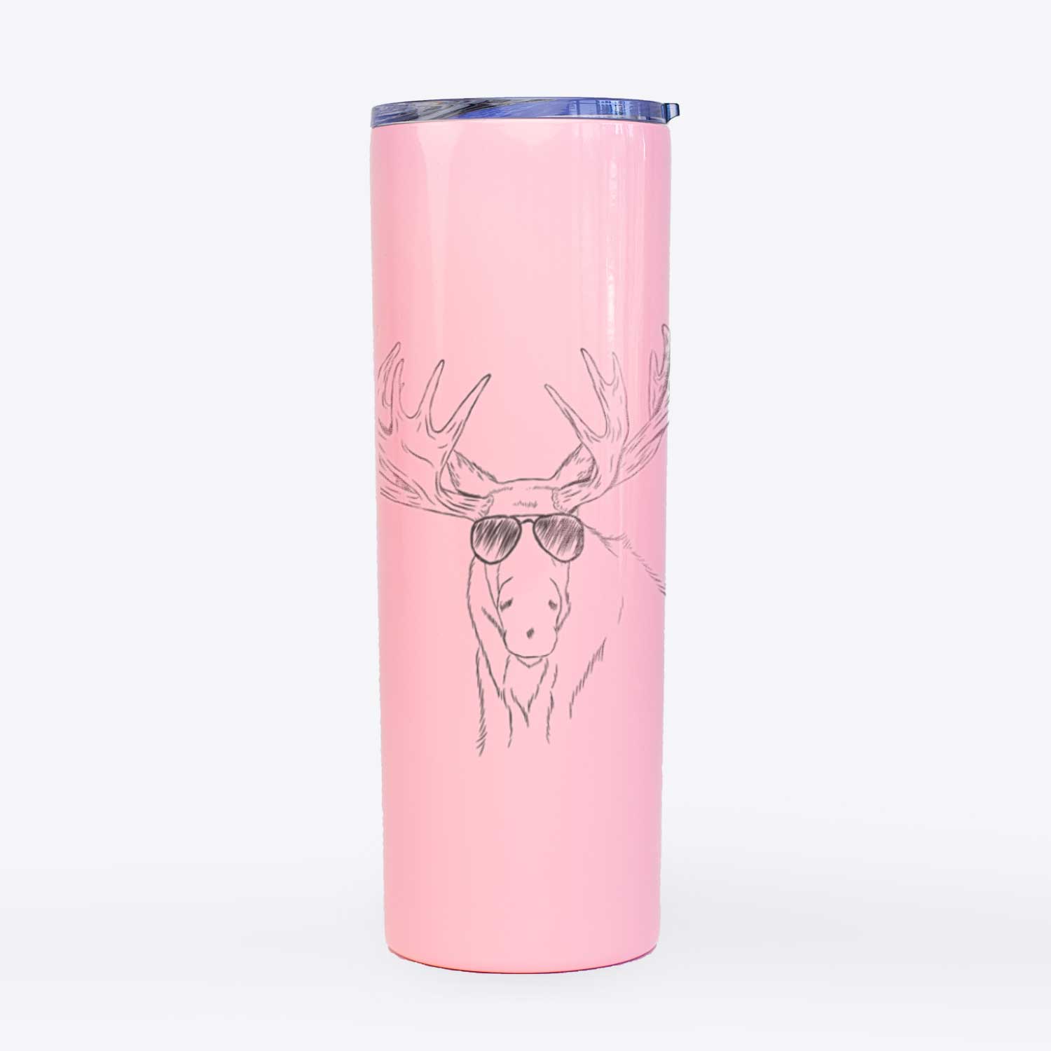 Monty the Moose - 20oz Skinny Tumbler