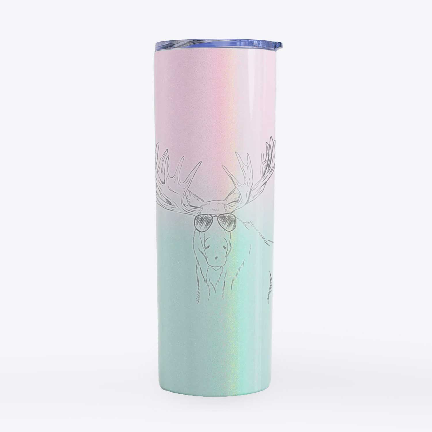 Monty the Moose - 20oz Skinny Tumbler