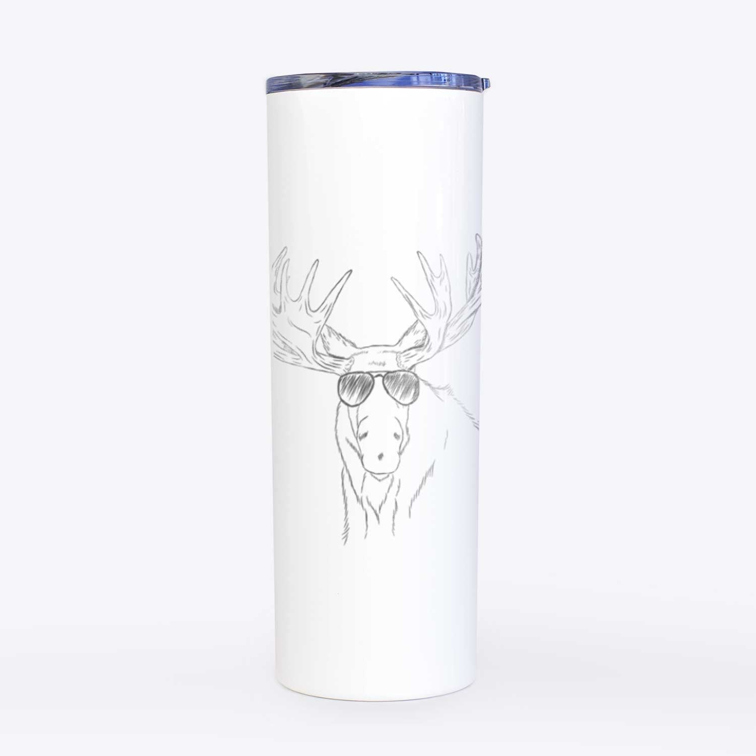 Monty the Moose - 20oz Skinny Tumbler