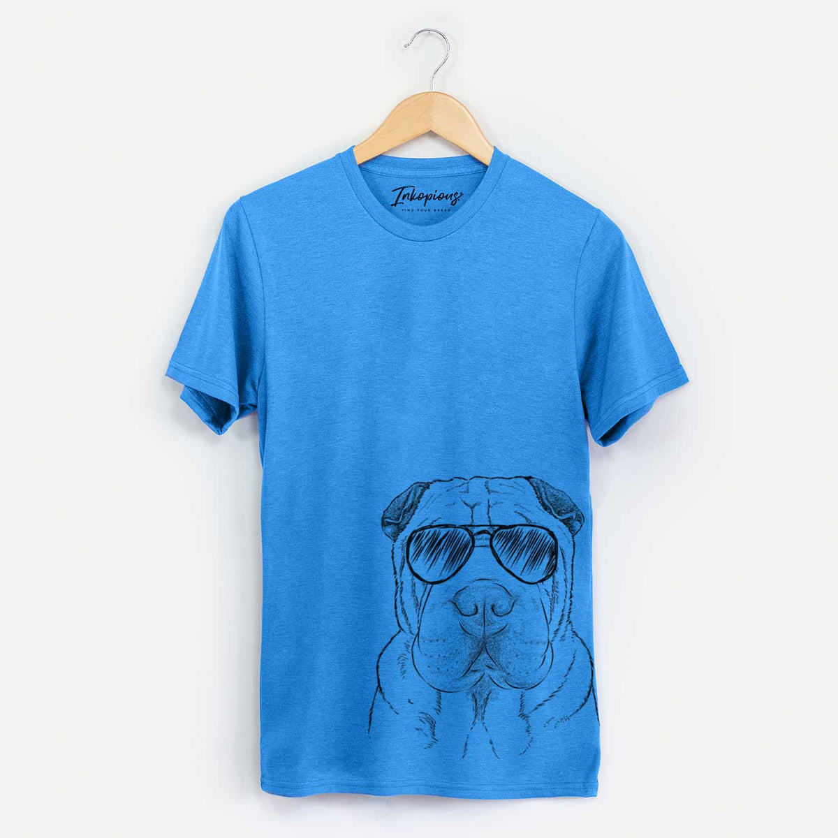 Aviator Moomers the Shar Pei - Unisex Crewneck