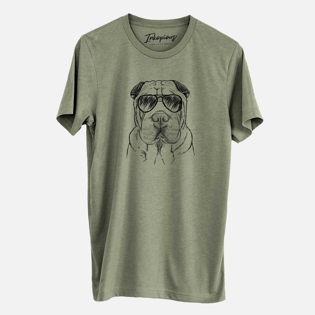 Aviator Moomers the Shar Pei - Unisex Crewneck