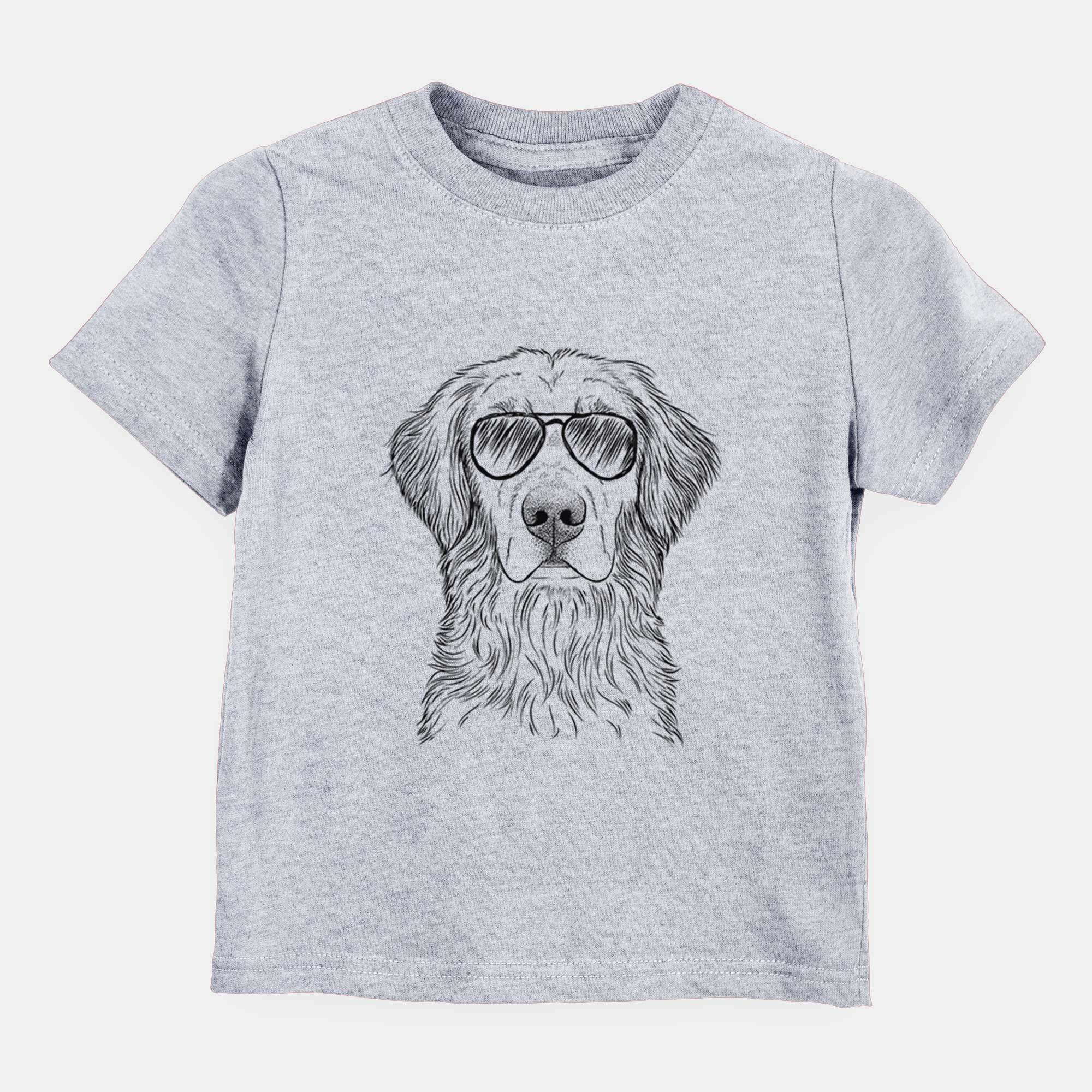 Aviator Moose the Field Golden Retriever - Kids/Youth/Toddler Shirt