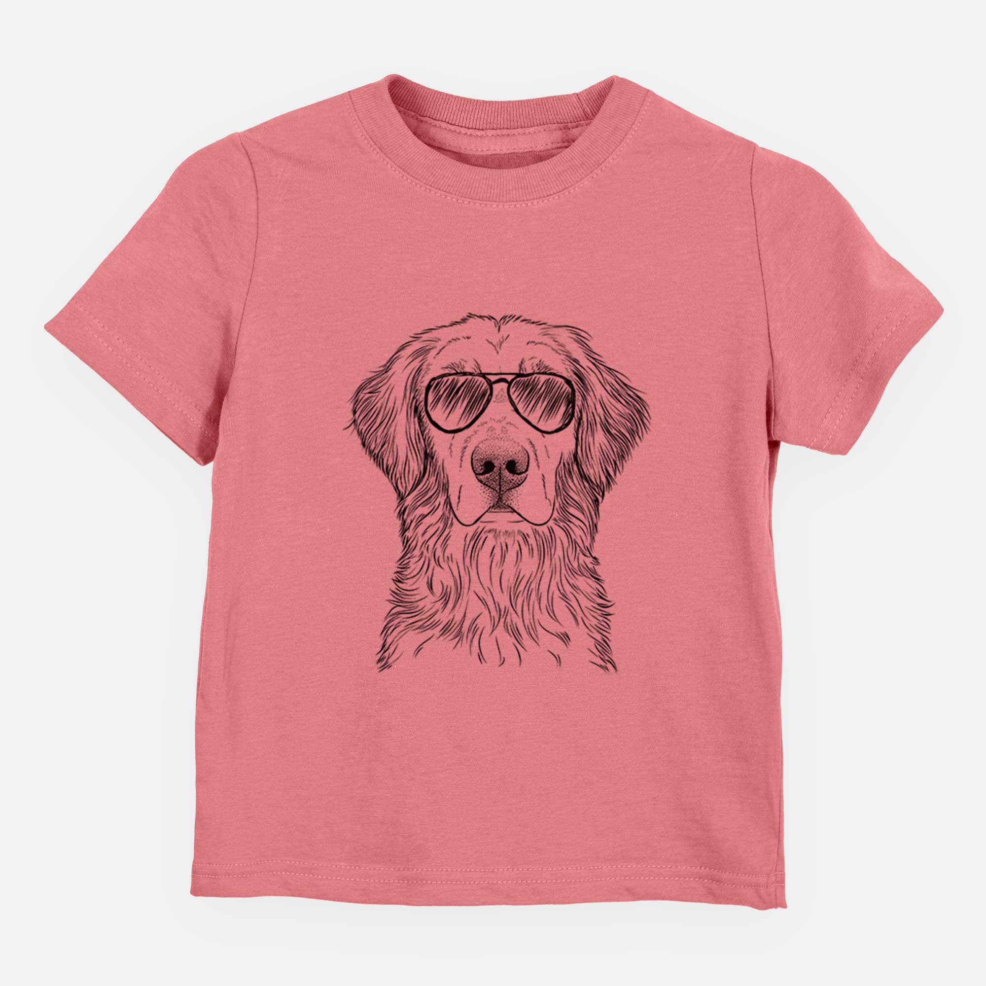 Aviator Moose the Field Golden Retriever - Kids/Youth/Toddler Shirt