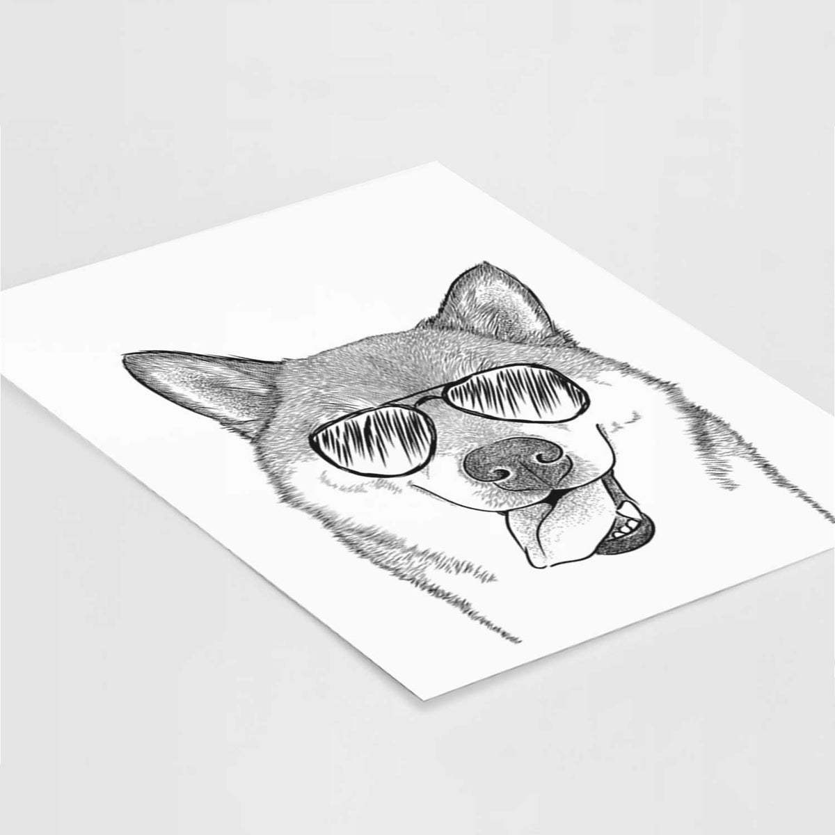 Mothra the Shiba Inu Art Print