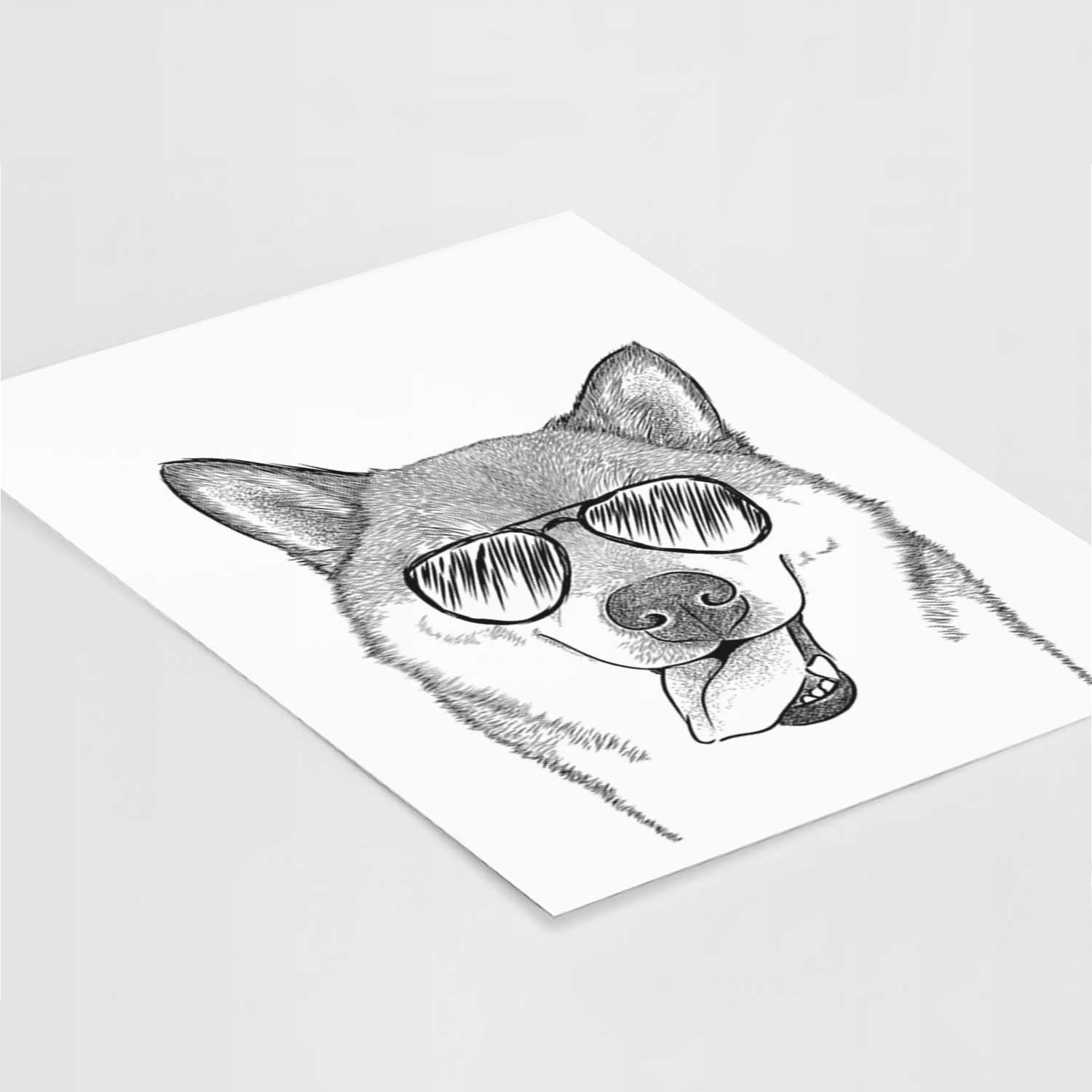 Mothra the Shiba Inu Art Print
