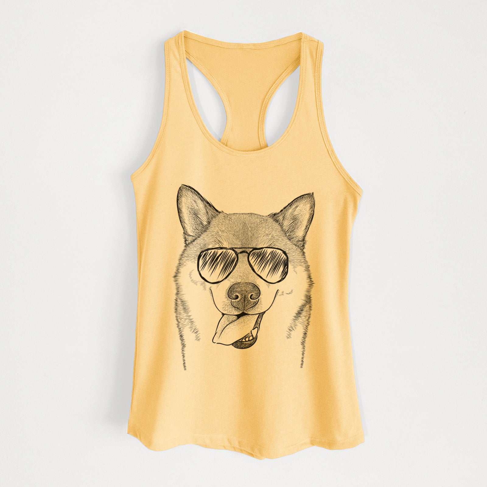 Mothra the Shiba Inu - Women's Racerback Tanktop