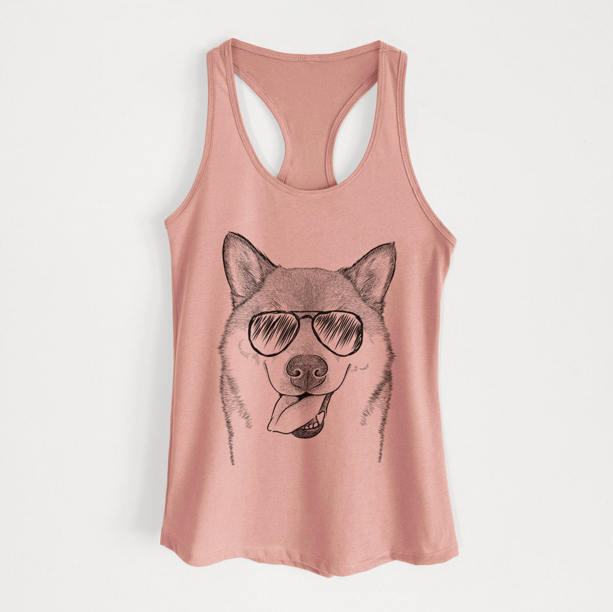 Mothra the Shiba Inu - Women's Racerback Tanktop