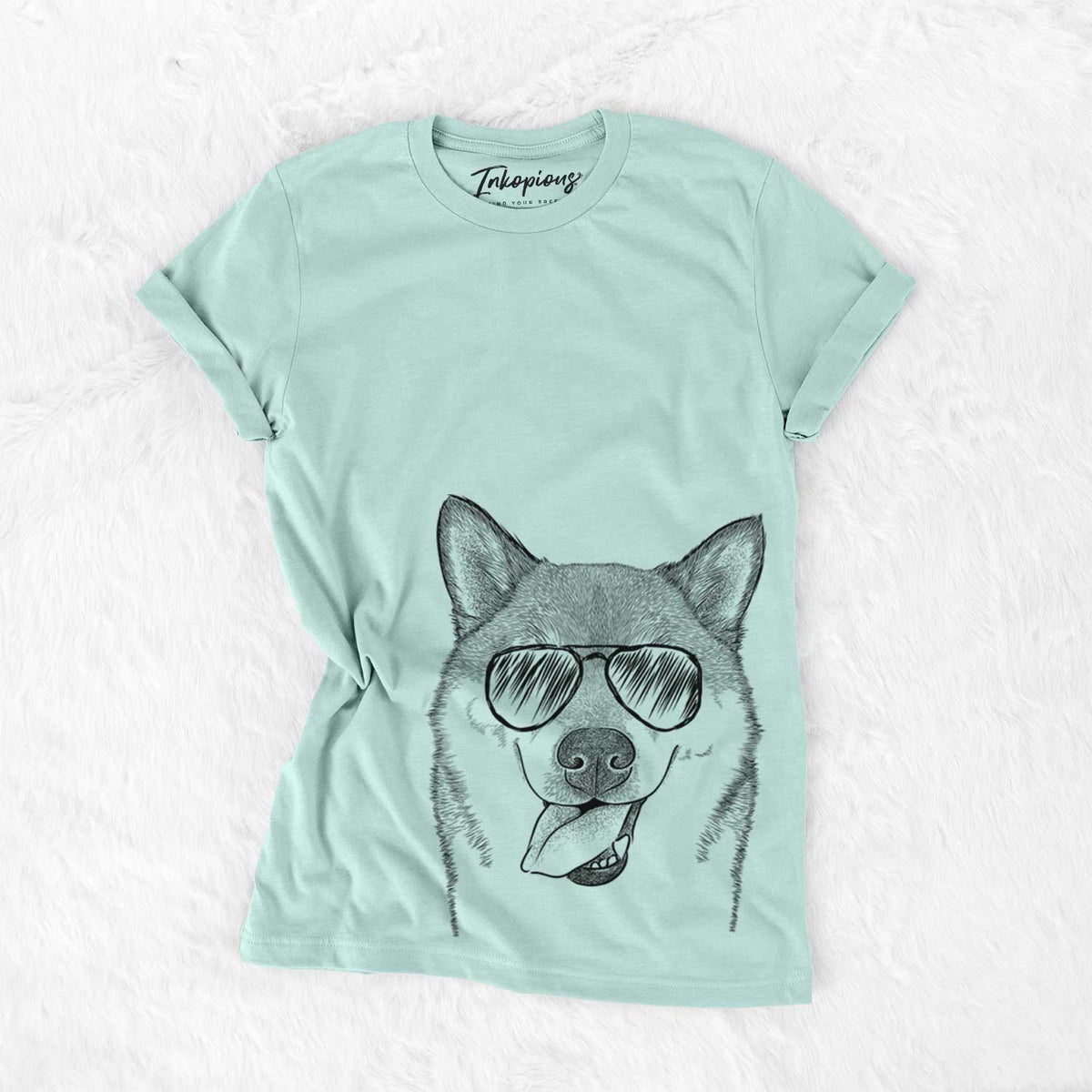 Aviator Mothra the Shiba Inu - Unisex Crewneck