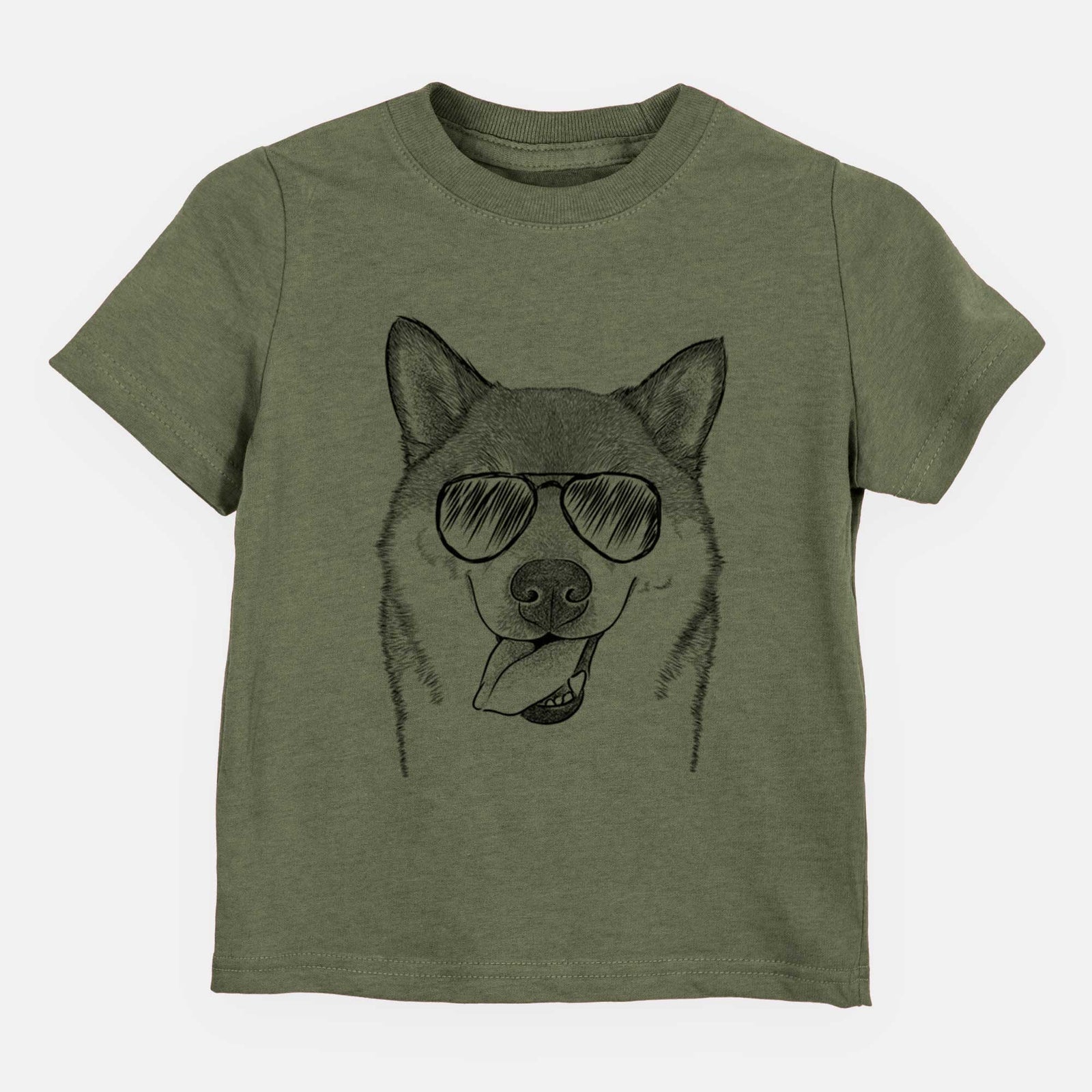 Aviator Mothra the Shiba Inu - Kids/Youth/Toddler Shirt