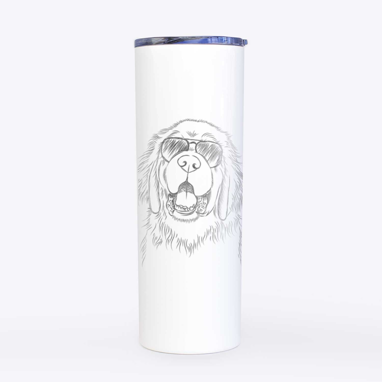 Mozart the Newfoundland - 20oz Skinny Tumbler