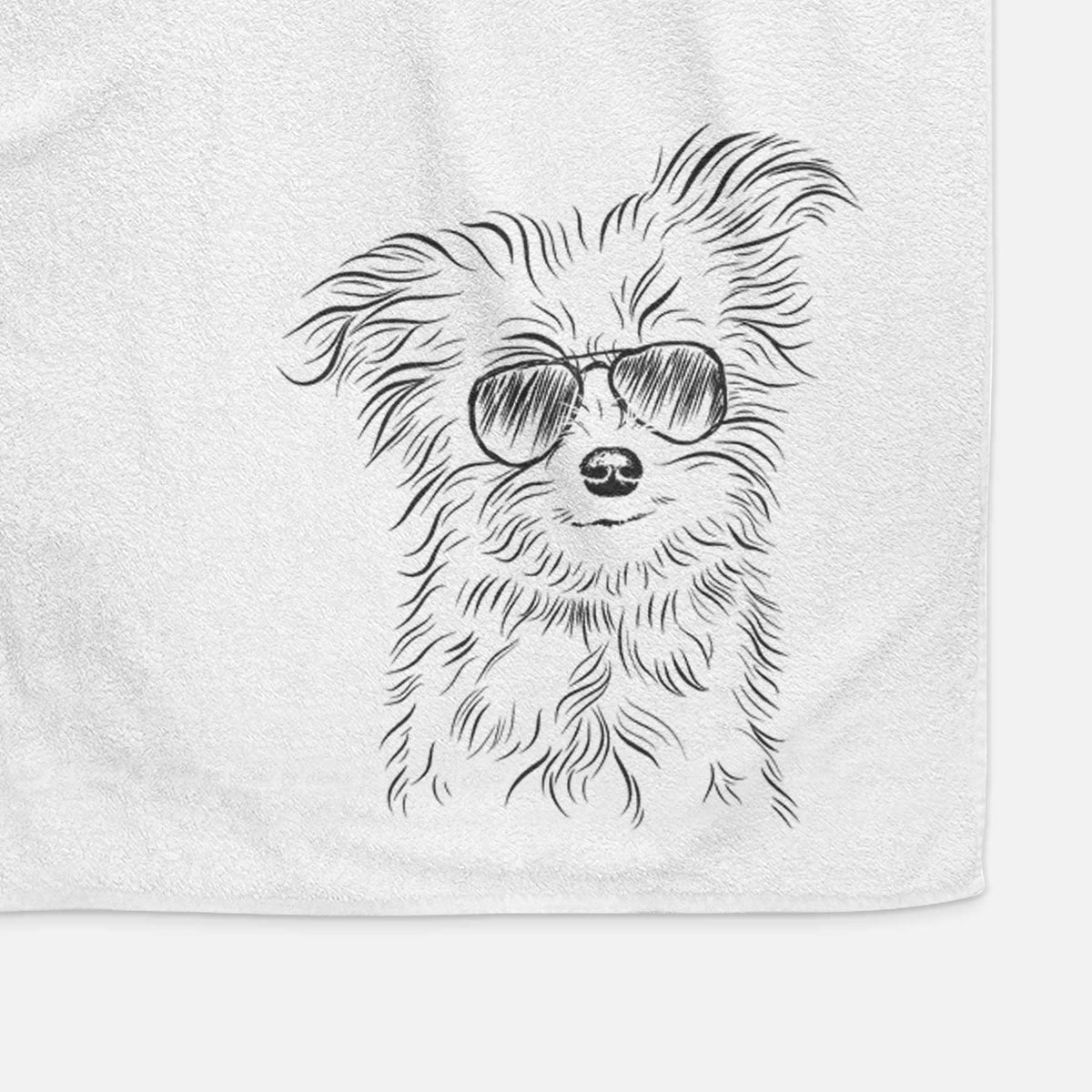 Mr. Gucci Poochi the Maltese Decorative Hand Towel
