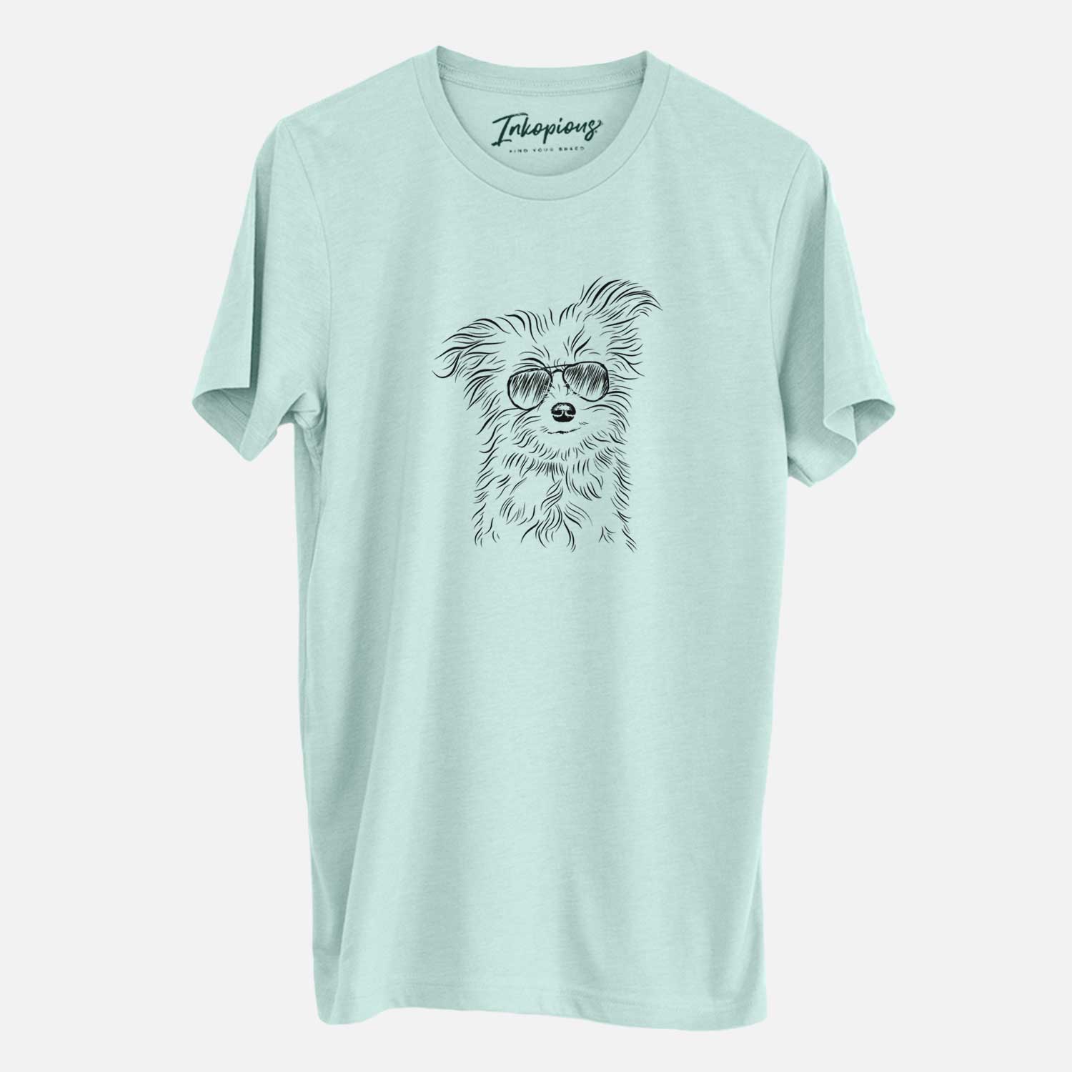 Aviator Mr. Gucci Poochi the Maltese - Unisex Crewneck