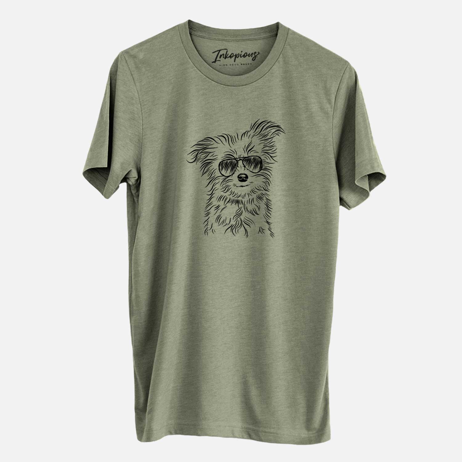 Aviator Mr. Gucci Poochi the Maltese - Unisex Crewneck