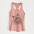 Mr. Maverick the Keeshond - Women's Racerback Tanktop