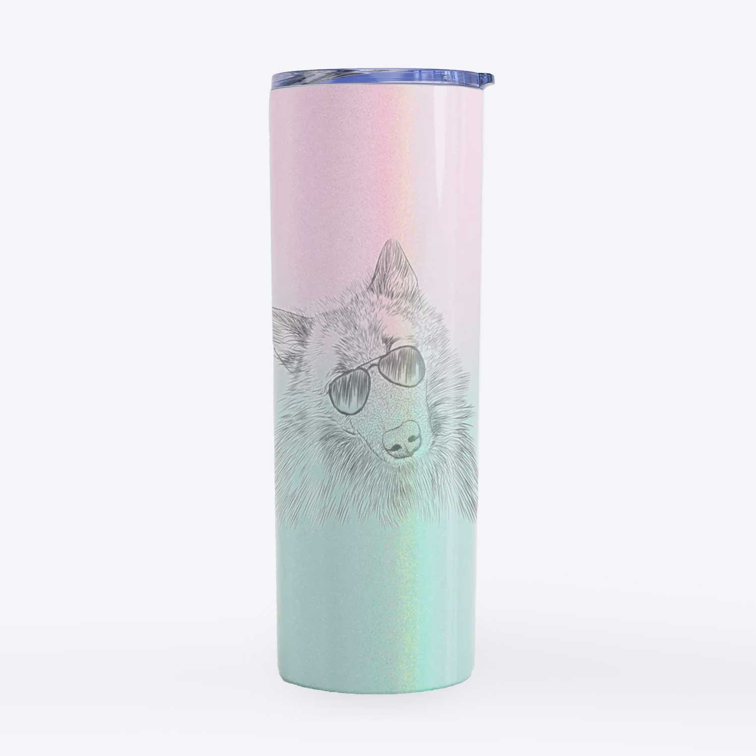 Mr. Maverick the Keeshond - 20oz Skinny Tumbler