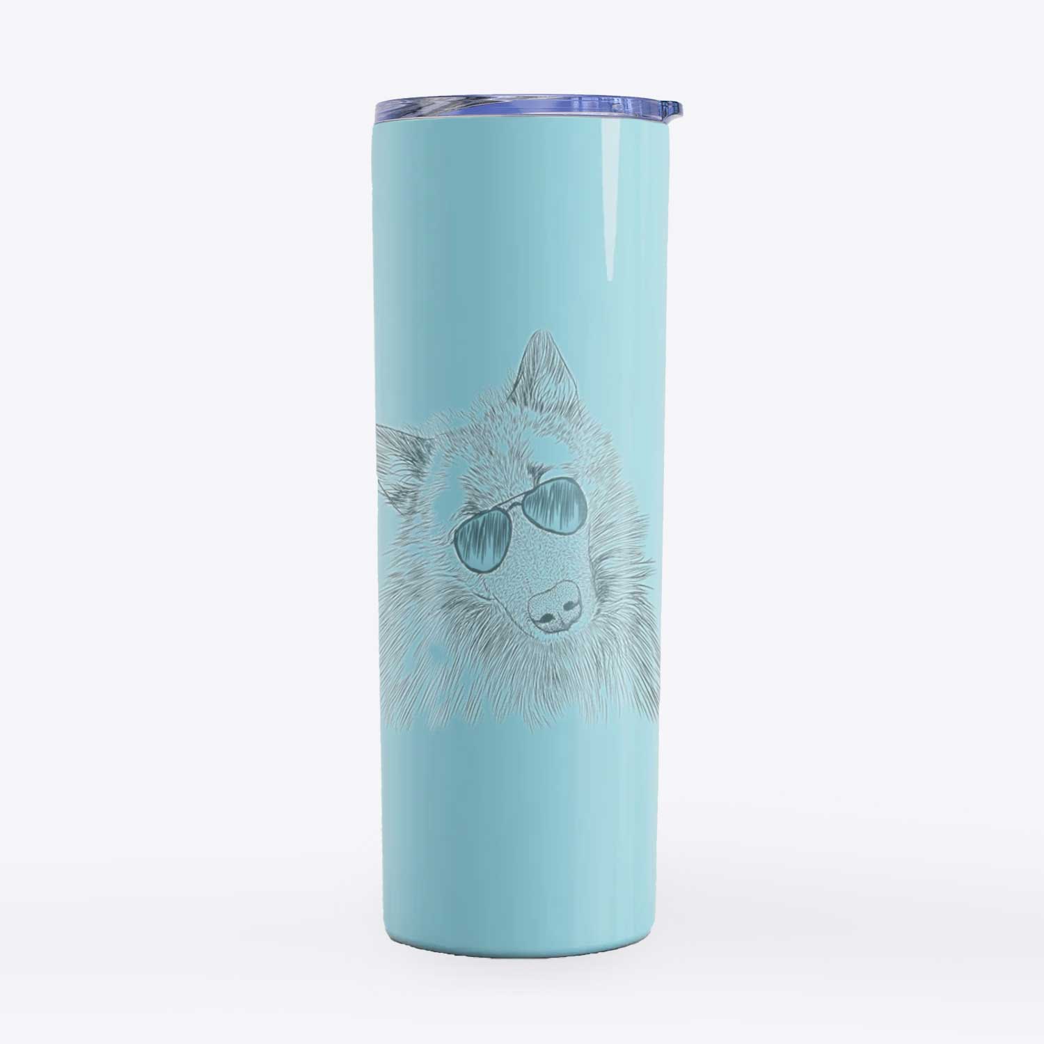 Mr. Maverick the Keeshond - 20oz Skinny Tumbler