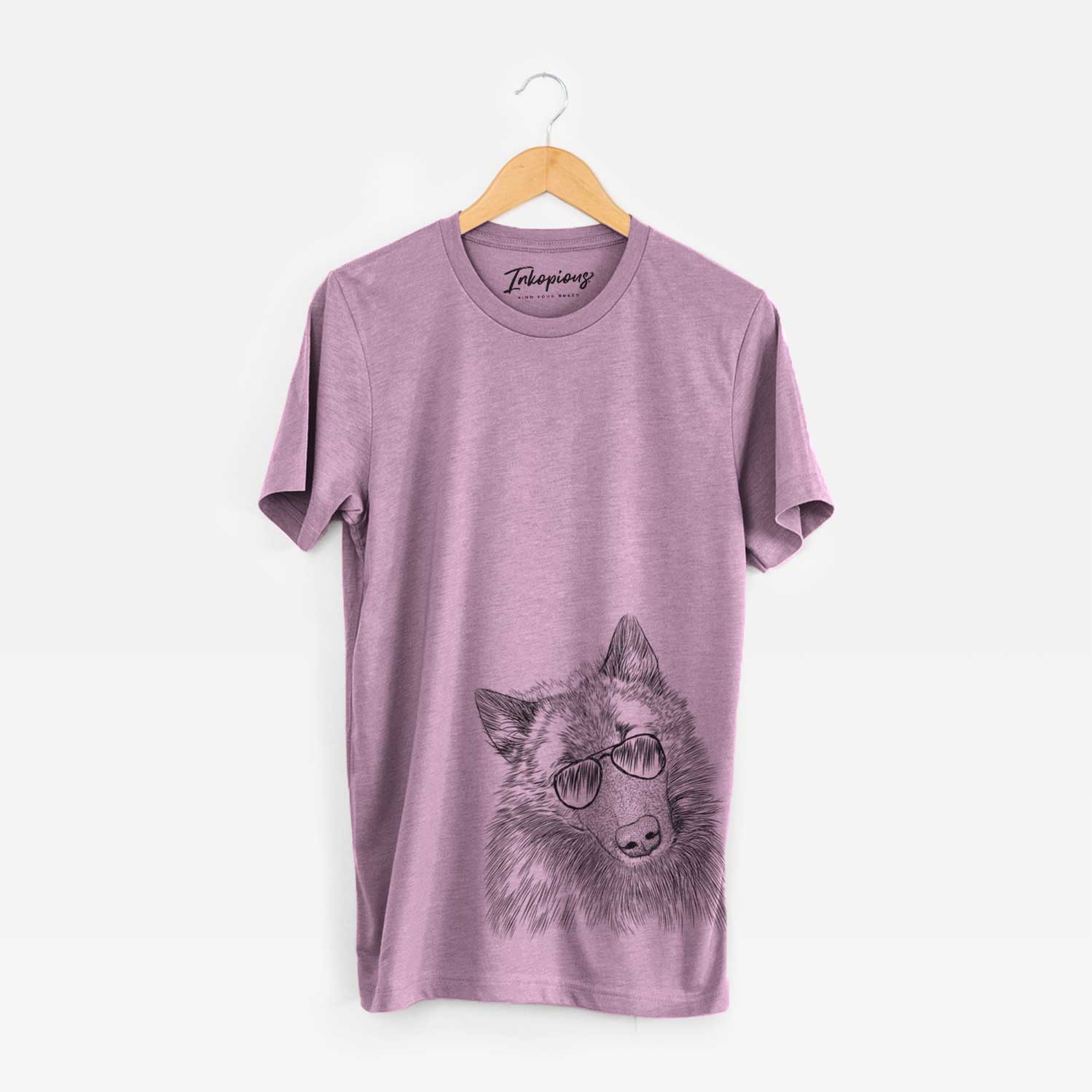 Aviator Mr. Maverick the Keeshond - Unisex Crewneck