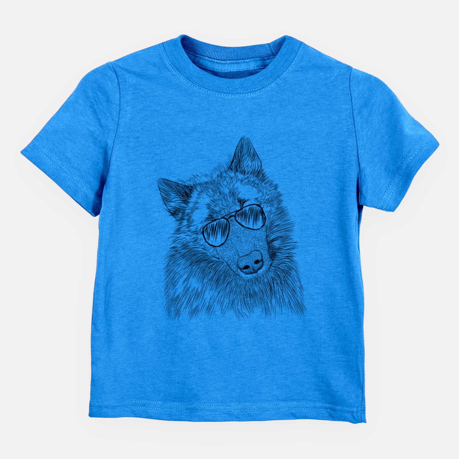 Aviator Mr. Maverick the Keeshond - Kids/Youth/Toddler Shirt