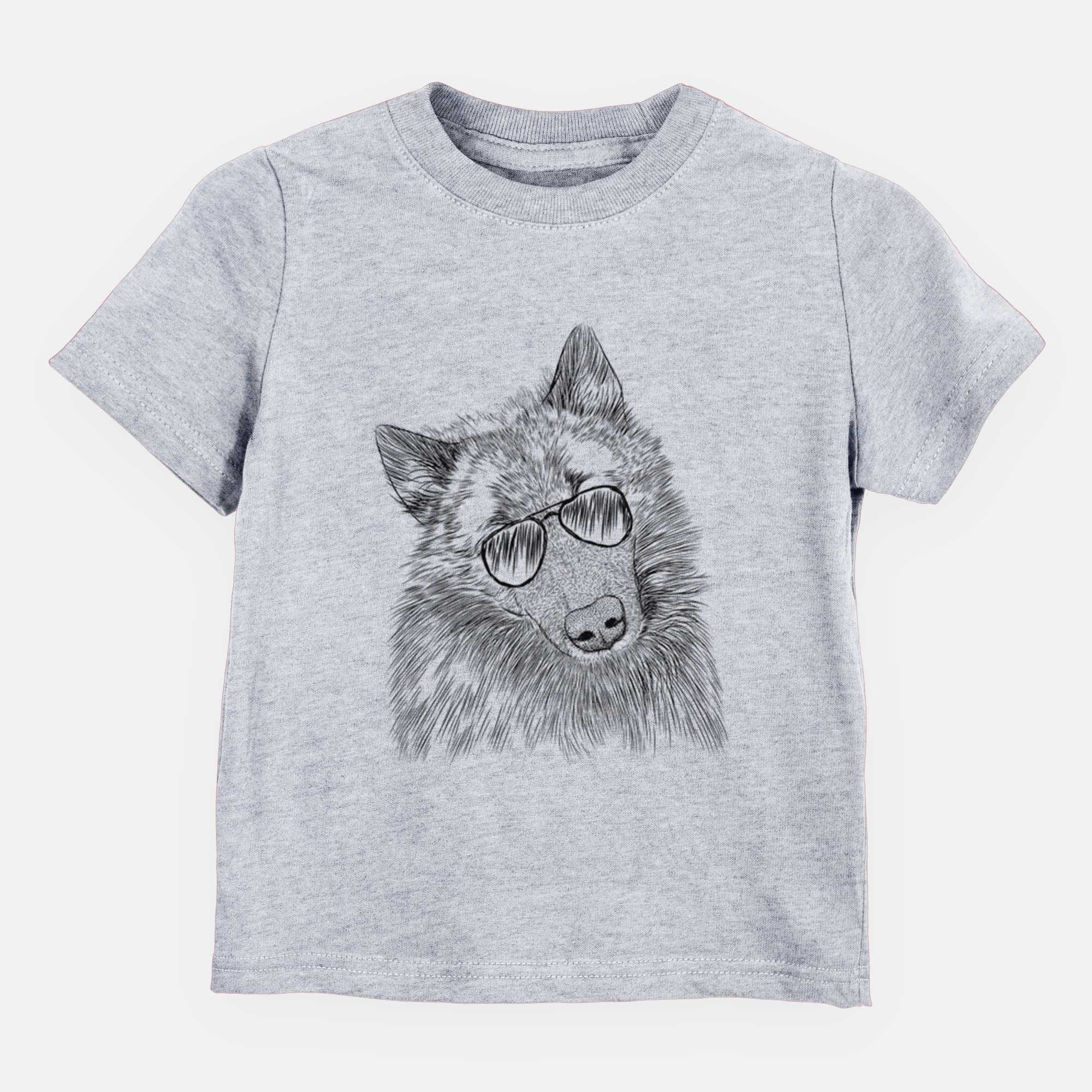 Aviator Mr. Maverick the Keeshond - Kids/Youth/Toddler Shirt