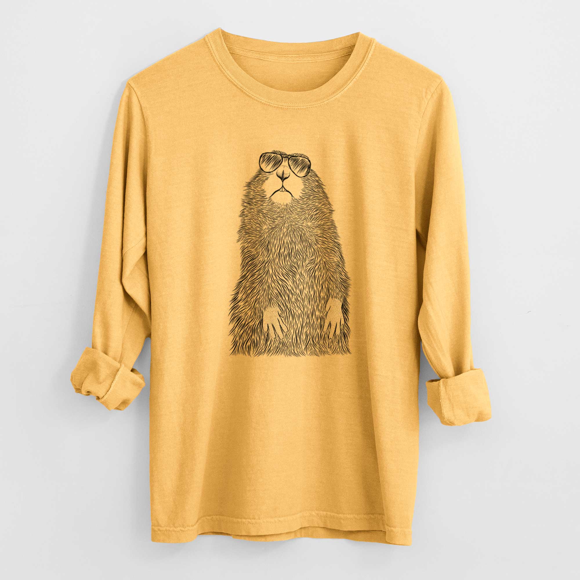 Aviators Mr. Otis the Prairie Dog - Heavyweight 100% Cotton Long Sleeve