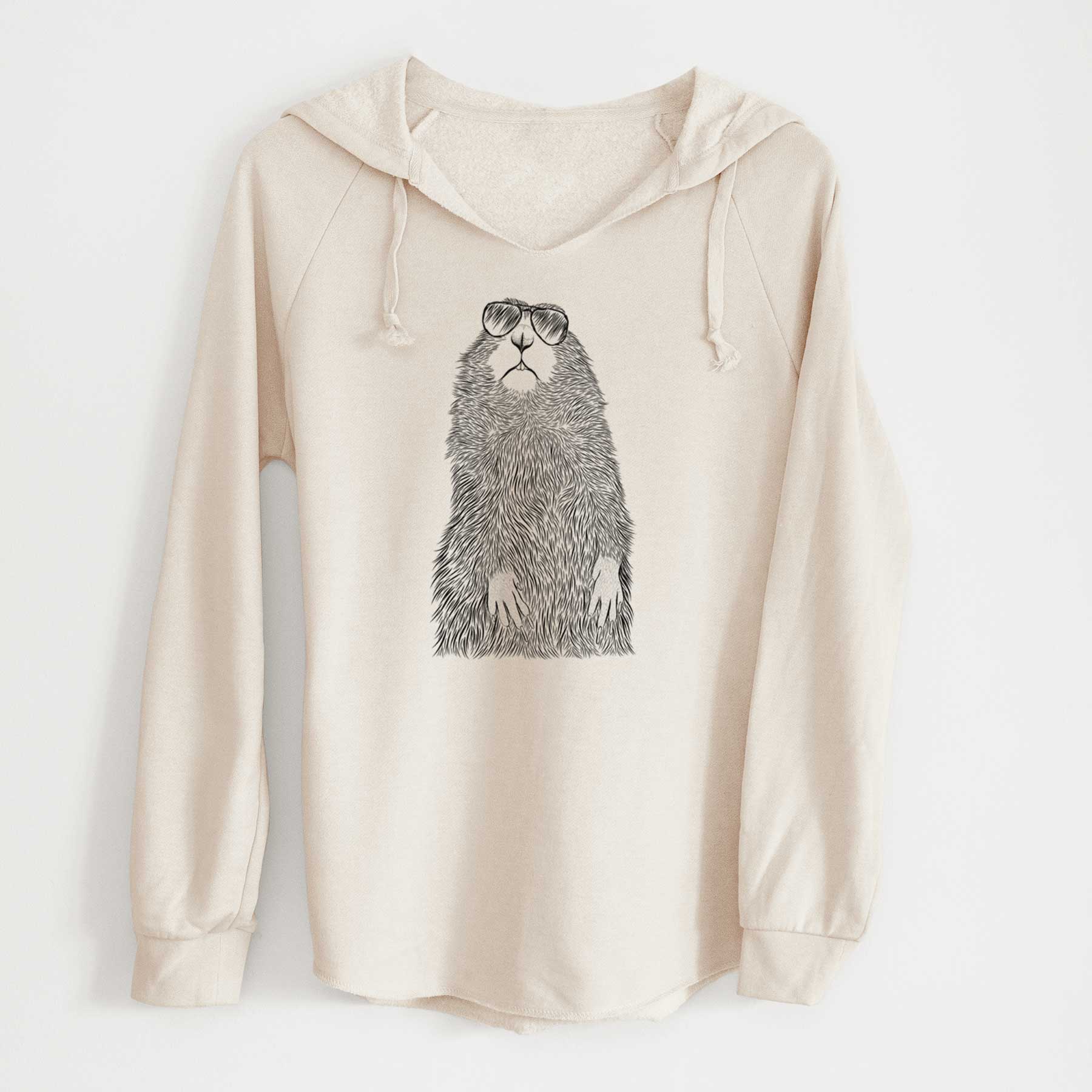 Aviator Mr. Otis the Prairie Dog - Cali Wave Hooded Sweatshirt