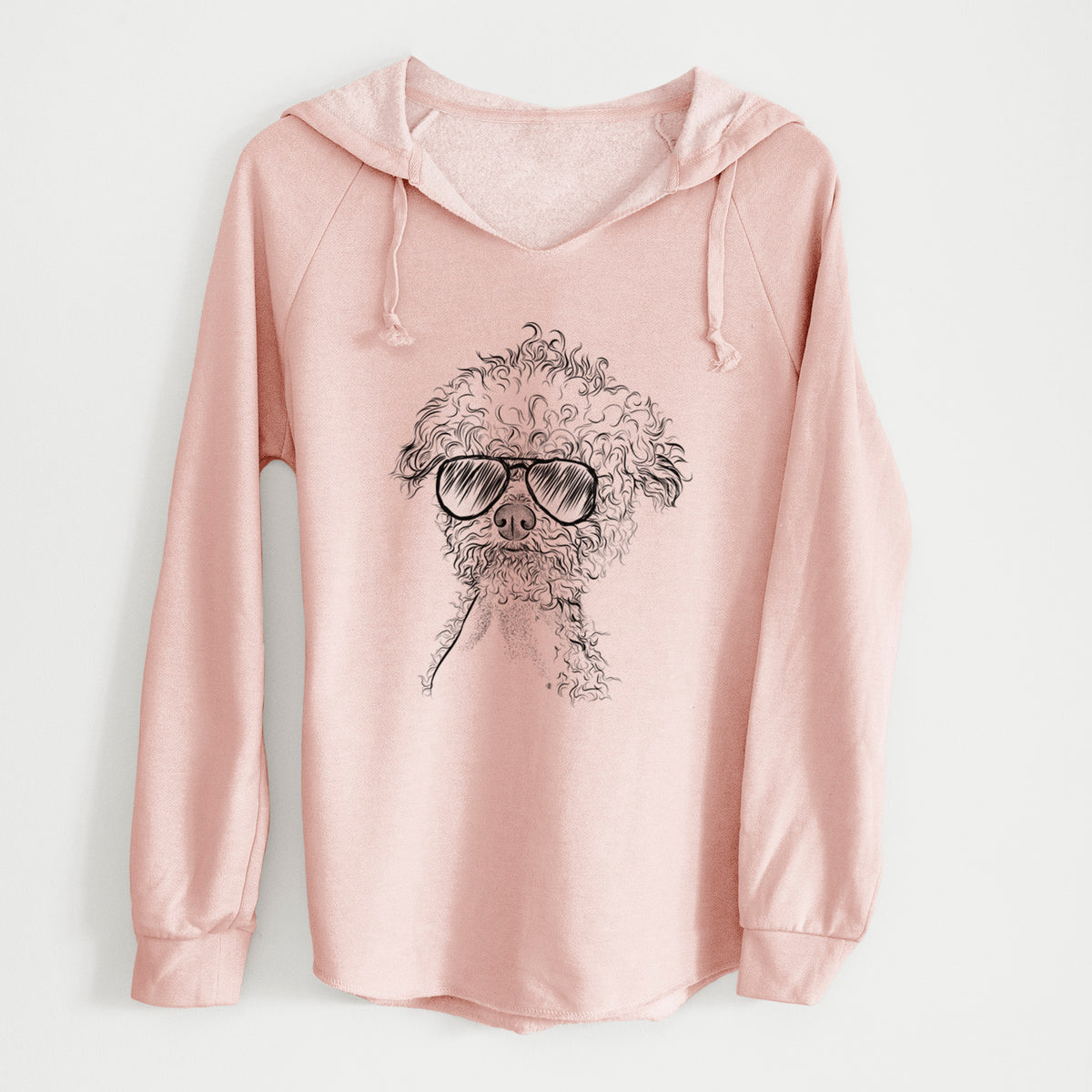 Aviator Muffin the Poodle - Cali Wave Hooded Sweatshirt