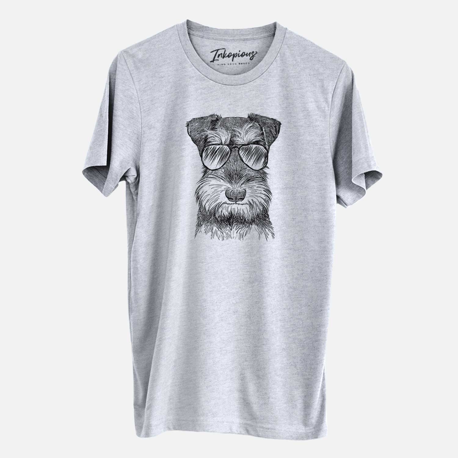 Aviator Murphy the Mini Schnauzer - Unisex Crewneck
