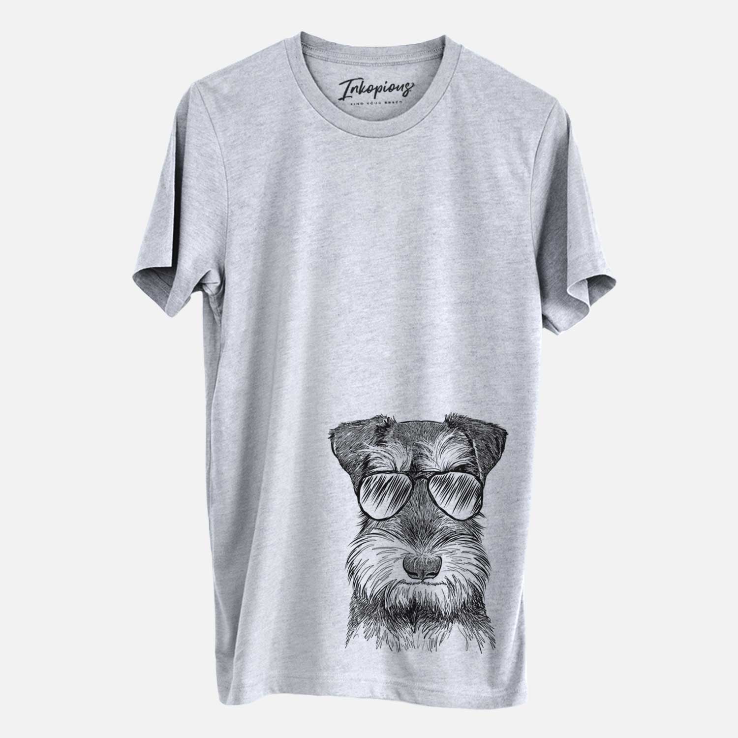 Aviator Murphy the Mini Schnauzer - Unisex Crewneck