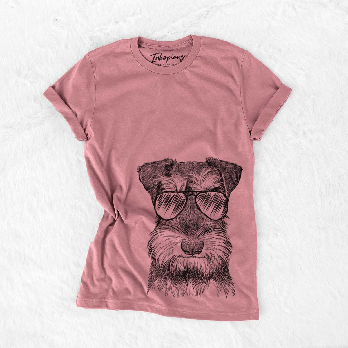 Aviator Murphy the Mini Schnauzer - Unisex Crewneck