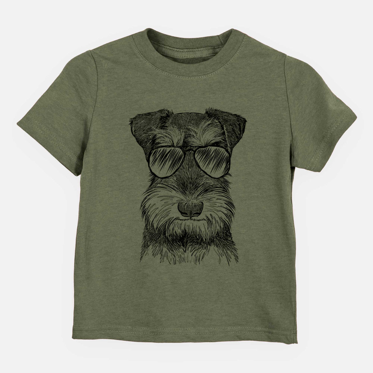 Aviator Murphy the Mini Schnauzer - Kids/Youth/Toddler Shirt