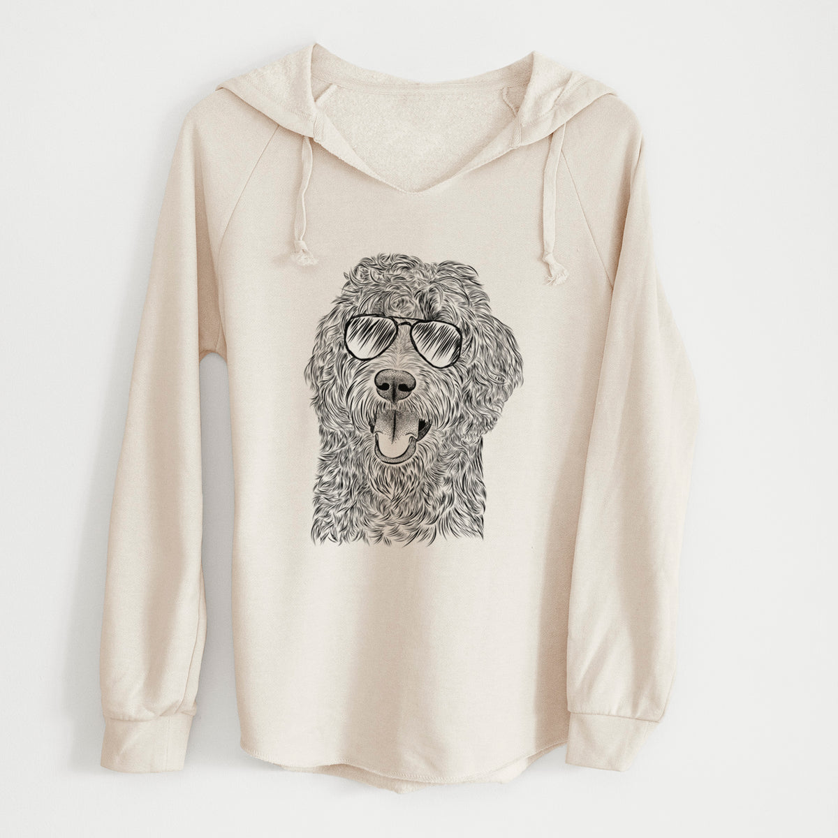 Aviator Murr Dog the Labradoodle - Cali Wave Hooded Sweatshirt