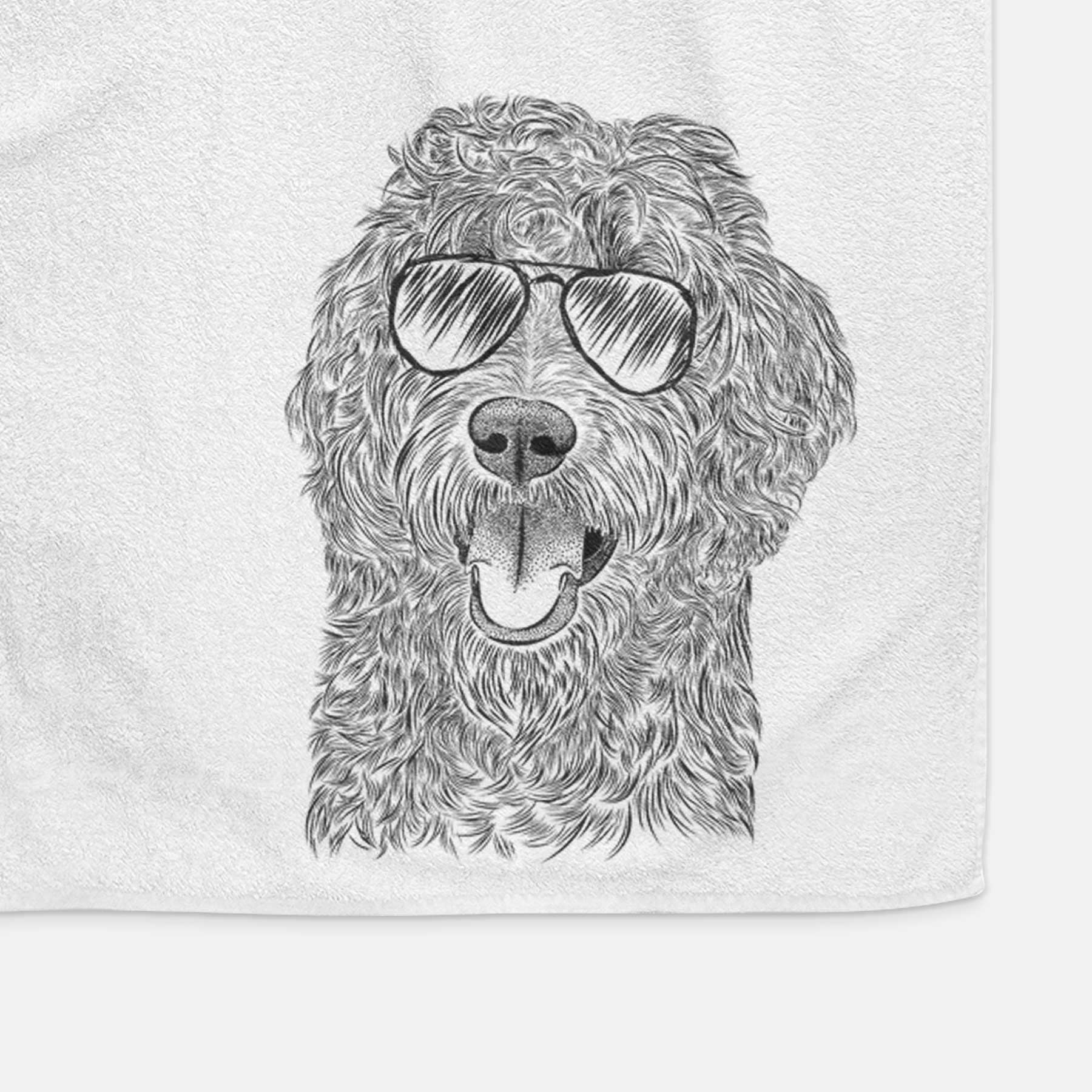 Murr Dog the Labradoodle Decorative Hand Towel