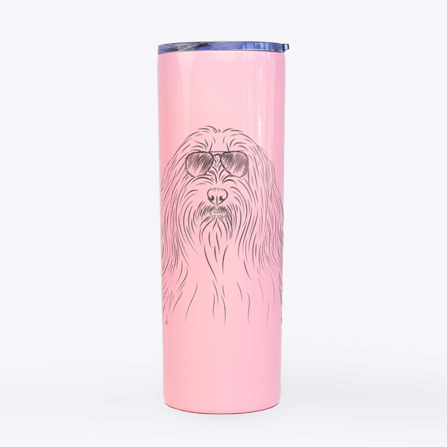 Murray the Bearded Collie - 20oz Skinny Tumbler