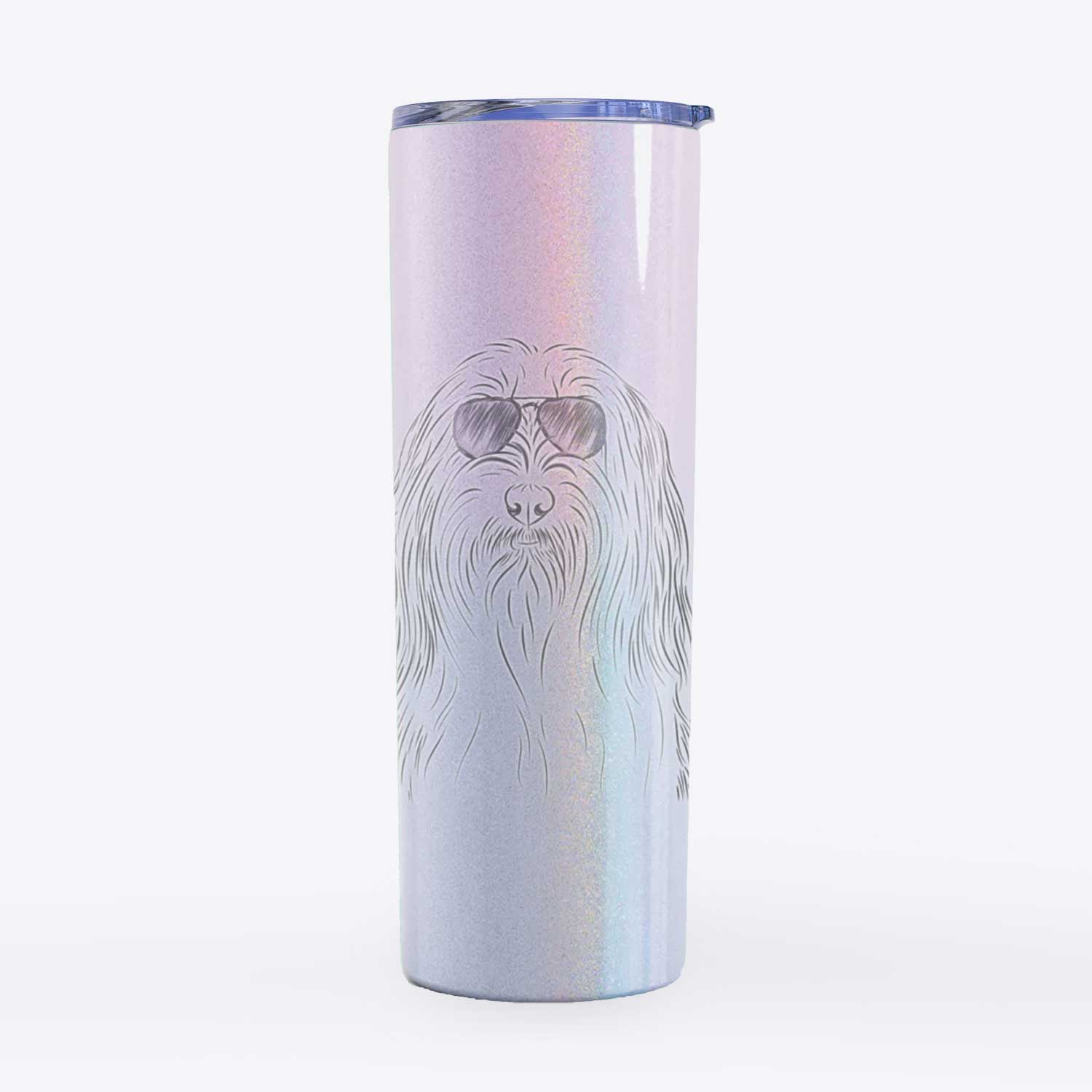 Murray the Bearded Collie - 20oz Skinny Tumbler