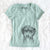 Aviator Myrtle Mae the Aussiedoodle - Women's V-neck Shirt